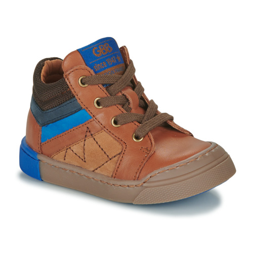 Shoes Boy High top trainers GBB VADIM Brown