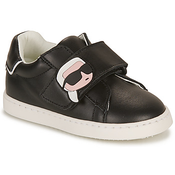 Shoes Boy Low top trainers Karl Lagerfeld Z09008 Black