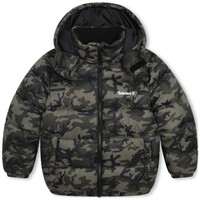 Clothing Boy Duffel coats Timberland T26595-655-J Camouflage