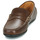 Shoes Men Loafers Pellet CADOR Veal / Pull / Cup / Chocolate