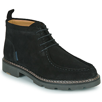 Shoes Men Mid boots Pellet MARIO Velvet / Oiled / Black
