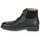 Shoes Men Mid boots Pellet ROLAND Veal / Black / Velvet / Black