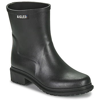 Shoes Women Wellington boots Aigle FULFEED MID Black