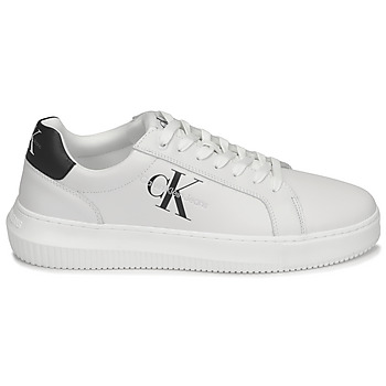Calvin Klein Jeans CLASSIC CUPSOLE LACEUP LOW LTH White - Free delivery