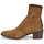 Shoes Women Mid boots JB Martin LUCIE Canvas / Suede / Tabacco