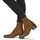 Shoes Women Mid boots JB Martin LUCIE Canvas / Suede / Tabacco