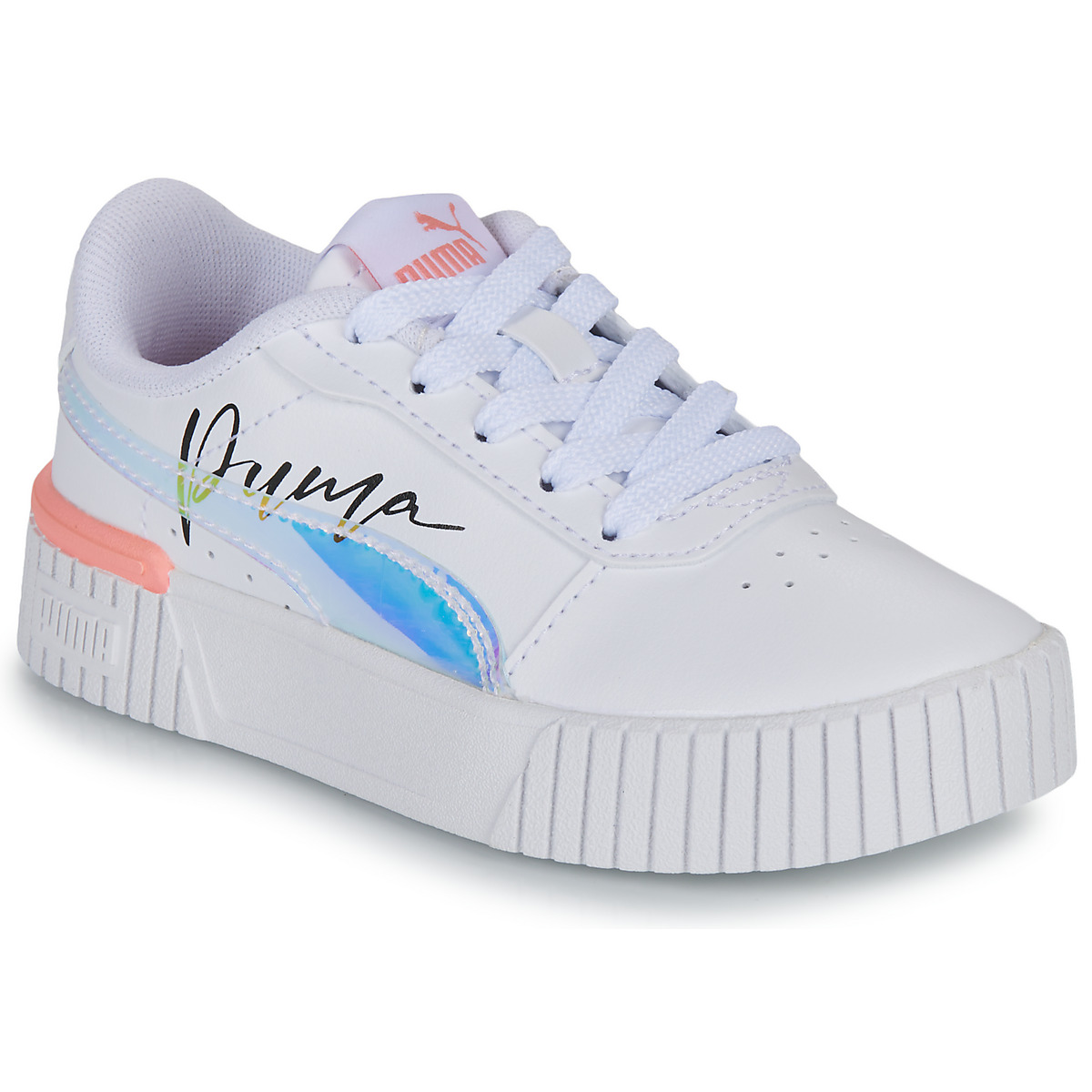 Puma Carina 2.0 Crystal Wings PS White - Free delivery | NET ! - Shoes Low top trainers Child USD/$53.00