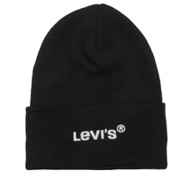 Clothes accessories hats Levi's Wordmark Beanie Black