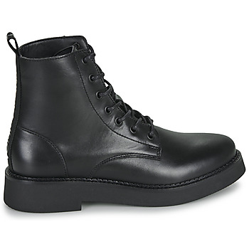 Tommy Jeans TJW LACE UP FLAT BOOT Black