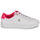 Shoes Women Low top trainers Tommy Hilfiger ELEVATED ESSENTIAL COURT SNEAKER White / Pink