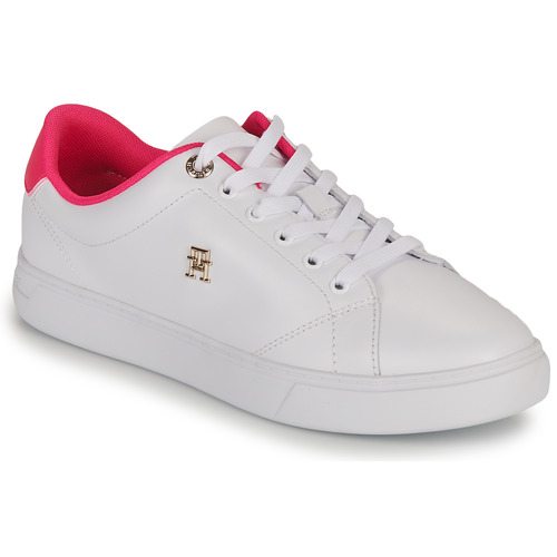Hare straf meditativ Tommy Hilfiger ELEVATED ESSENTIAL COURT SNEAKER White / Pink - Free  delivery | Spartoo NET ! - Shoes Low top trainers Women USD/$119.00