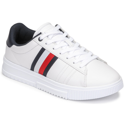 Tommy hilfiger Retro Tjm Leather Runner Shoes White