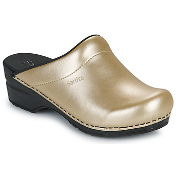 Shoes Women Clogs Sanita SONJA Gold