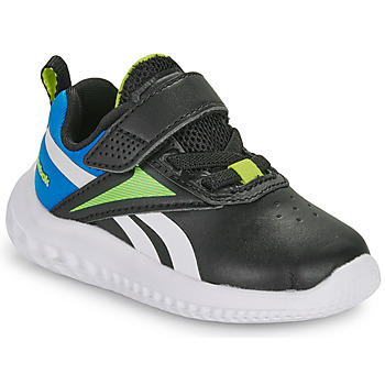 Shoes Boy Low top trainers Reebok Sport RUSH RUNNER 5 SYN ALT Black / Blue
