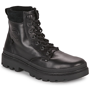Shoes Men Mid boots Palladium PALLATROOPER HKR LTH Black