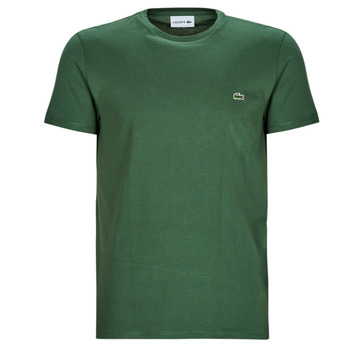 Clothing Men short-sleeved t-shirts Lacoste TH6709-SMI Green