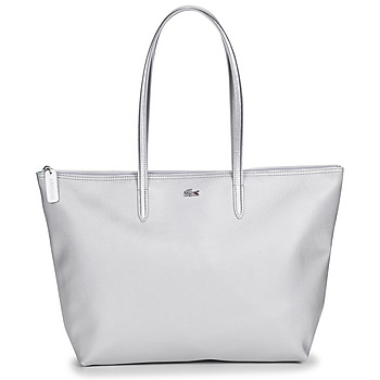 Bags Women Shopper bags Lacoste L.12.12 CONCEPT SEASONAL Silver