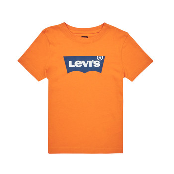 Clothing Boy short-sleeved t-shirts Levi's BATWING TEE Brown
