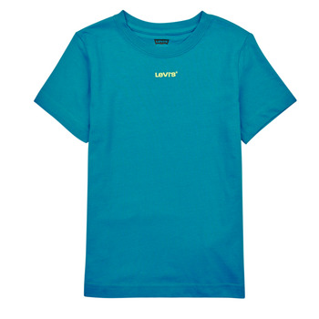 Clothing Boy short-sleeved t-shirts Levi's  MY FAVORITE TEE Blue