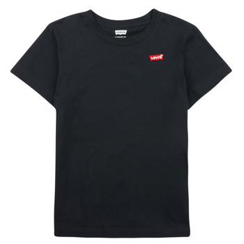 Clothing Boy short-sleeved t-shirts Levi's BATWING CHEST HIT Black