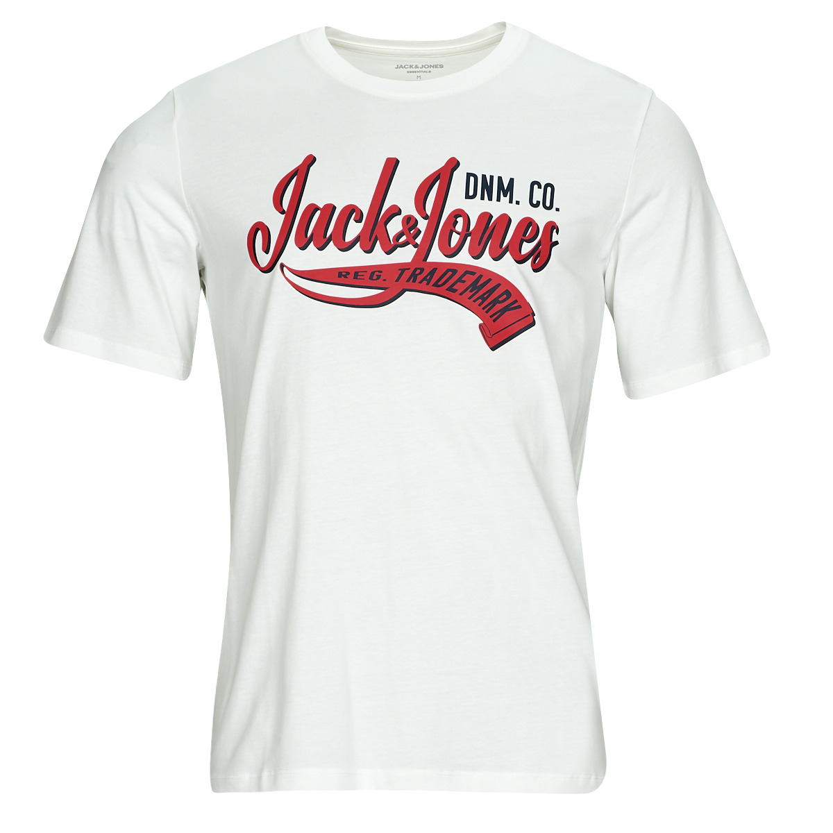 Clothing Men short-sleeved t-shirts Jack & Jones JJELOGO TEE SS O-NECK 2 COL AW23 SN White