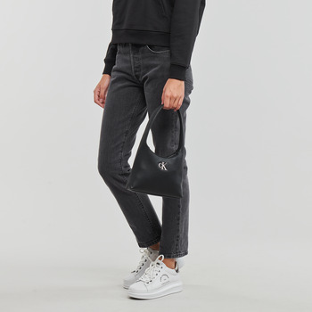 Calvin Klein Jeans MINIMAL MONOGRAMSHOULDER BAG Black