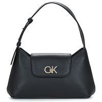 Bags Women Shoulder bags Calvin Klein Jeans RE-LOCK SHOULDER BAG MD Black