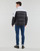 Clothing Men Duffel coats Calvin Klein Jeans BLOCKING NON-DOWN PUFFER JACKET Black / White
