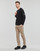 Clothing Men jumpers Calvin Klein Jeans BADGE EASY SWEATER Black