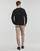 Clothing Men jumpers Calvin Klein Jeans BADGE EASY SWEATER Black