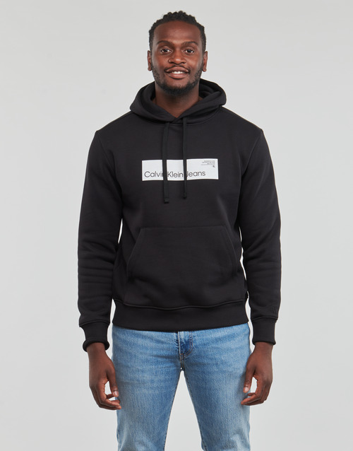 HOODIE Black LOGO Clothing ! BOX Men REAL Spartoo HYPER - | delivery sweaters Jeans - Free NET Calvin Klein