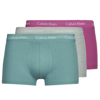 Underwear Men Boxer shorts Calvin Klein Jeans TRUNK X3 Pink / Blue / Grey