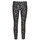 Clothing Women slim jeans Freeman T.Porter ALEXA CROPPED METALLO Black / Beige