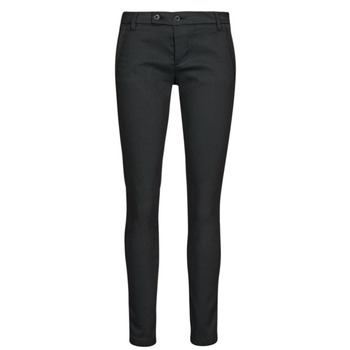 Clothing Women 5-pocket trousers Freeman T.Porter TESSA STRICIA Grey / Dark