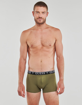 Fila FI-1BCX4 Black / White - Free delivery  Spartoo NET ! - Underwear  Boxer shorts Men USD/$30.40