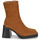 Shoes Women Ankle boots Moony Mood NEW05 Camel