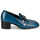 Shoes Women Loafers JB Martin VITA ACCESS Varnish / Blue / Rock