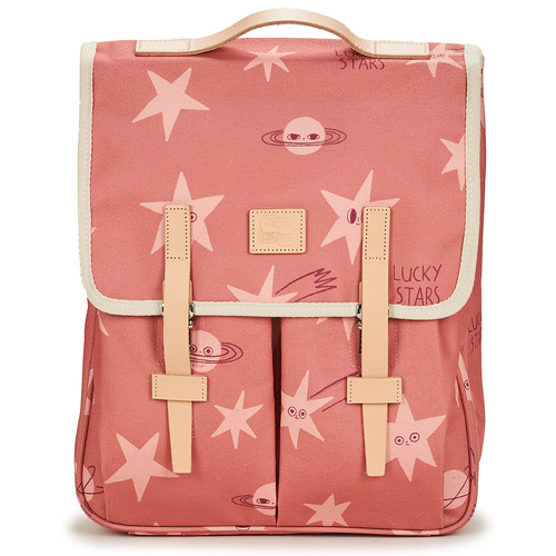 Bags Girl Rucksacks Jojo Factory VERTICAL CARTABLE STARS Pink