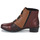 Shoes Women Ankle boots Rieker Y0764-35 Brown / Beige