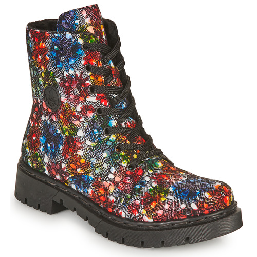 Rieker Y2440-90 / Multicolour - Free delivery | Spartoo NET ! - Shoes Mid boots Women USD/$90.00