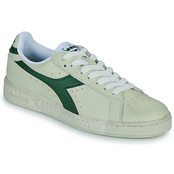Shoes Low top trainers Diadora GAME L LOW WAXED White / Green