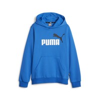Clothing Boy sweaters Puma ESS  2 COL BIG LOGO HOODIE FL B Blue