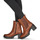 Shoes Women Ankle boots Mustang 1409511 Cognac
