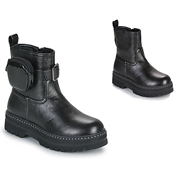Shoes Girl Mid boots Gioseppo KELLS Black
