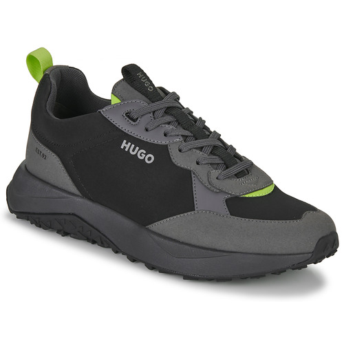 Shoes Men Low top trainers HUGO Kane_Runn_mfny_N Black / Grey