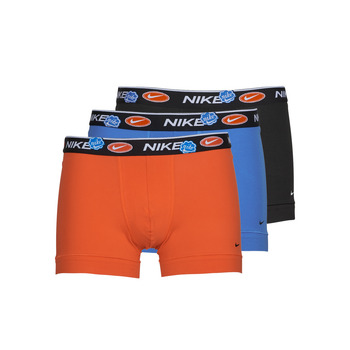 Underwear Men Boxer shorts Nike EVERYDAY COTTON STRETCH X3 Black / Blue / Orange