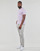 Clothing Men short-sleeved t-shirts Polo Ralph Lauren T-SHIRT AJUSTE EN COTON Mauve