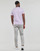 Clothing Men short-sleeved t-shirts Polo Ralph Lauren T-SHIRT AJUSTE EN COTON Mauve