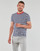 Clothing Men short-sleeved t-shirts Polo Ralph Lauren T-SHIRT AJUSTE EN COTON MARINIERE Marine / White / Red