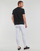 Clothing Men short-sleeved t-shirts Polo Ralph Lauren T-SHIRT AJUSTE EN COTON LOGO POLO RALPH LAUREN Black